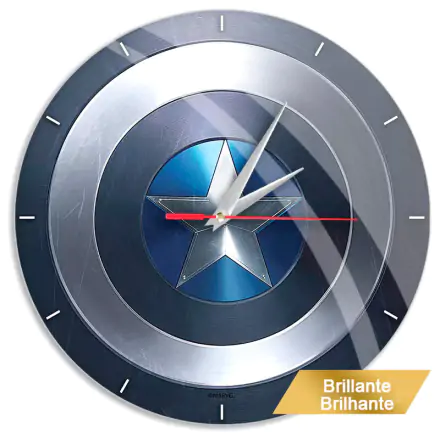 Marvel Captain America wall clock termékfotója