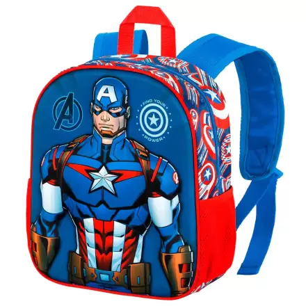 Marvel Captain America First 3D backpack 31cm termékfotója
