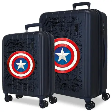 Marvel Captain America Hero ABS trolley suitcase set 55/65cm product photo