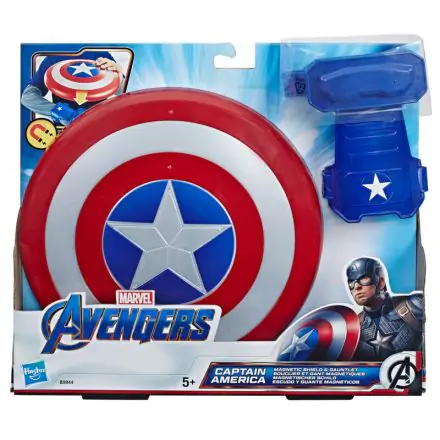 Marvel Captain America Magnetic Shield and Gauntlet product photo
