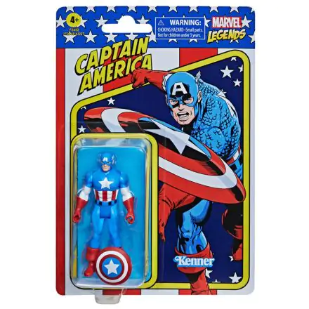 Marvel Legends Retro Collection Action Figure 2022 Captain America 10 cm termékfotója