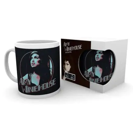 Amy Winehouse Retro Badge mug product photo