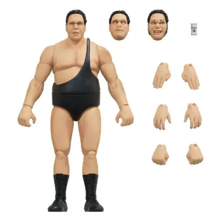 Andre The Giant Ultimates Action Figure Andre Black Singlet 20 cm termékfotója