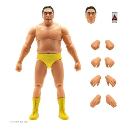 Andre The Giant Ultimates Action Figure Andre (Yellow Trunks) 20 cm product photo
