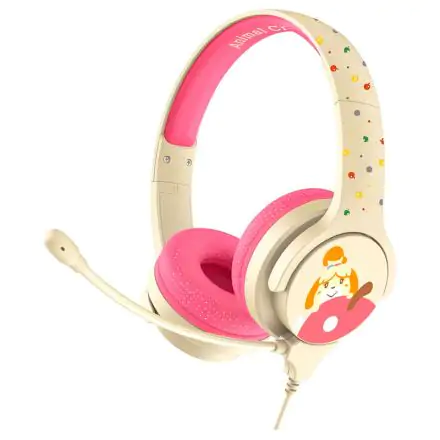 Animal Crossing Isabelle kids headphones product photo