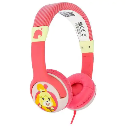 Animal Crossing Isabelle kids headphones product photo