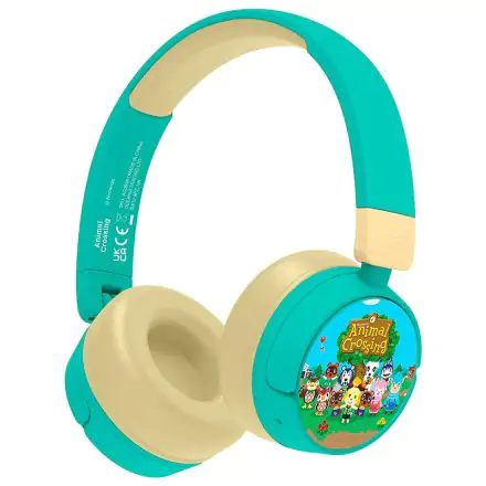 Animal Crossing wireless kids headphones product photo