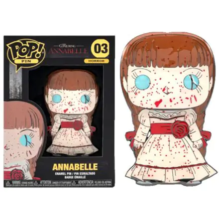 Annabelle Large Enamel POP Pin 10cm product photo