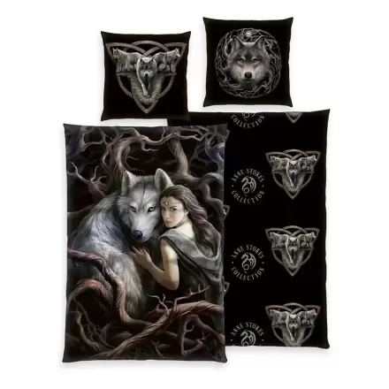 Anne Stokes bed linen Wolfs 135 x 200 cm product photo