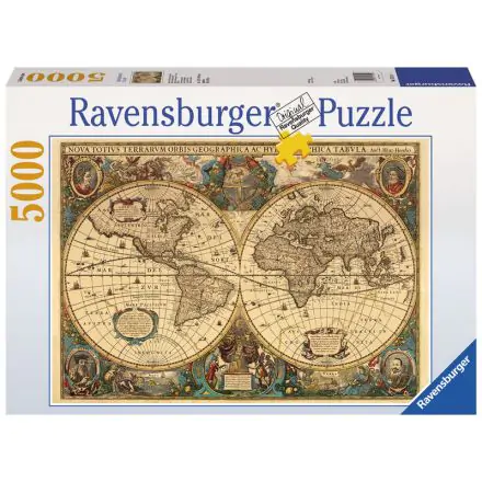 Antique World Map puzzle 3000pcs product photo
