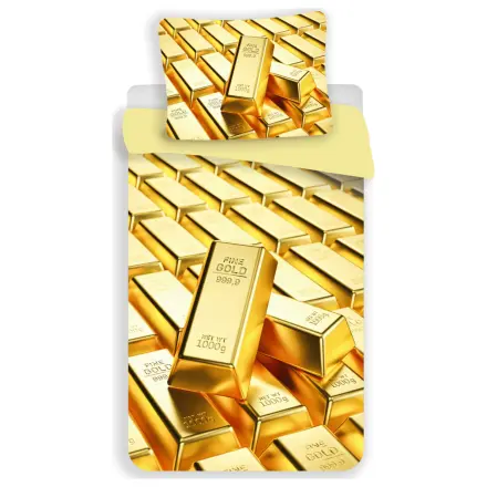 Gold Bar Gold Microfiber Duvet Cover product photo