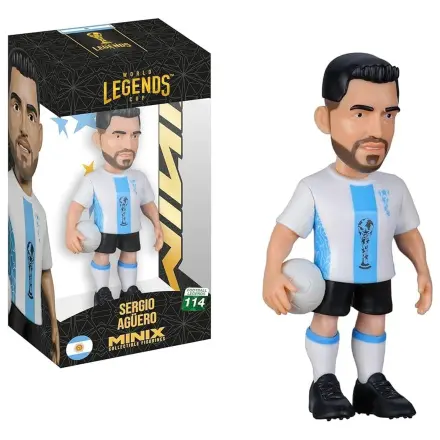 ARGENTINA Agüero Figure Minix World Legends Cup 12cm product photo