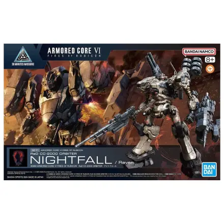 Armored Core VI Fires of Rubicon RAD CC-2000 Orbiter Nightfall Model Kit 30MM product photo