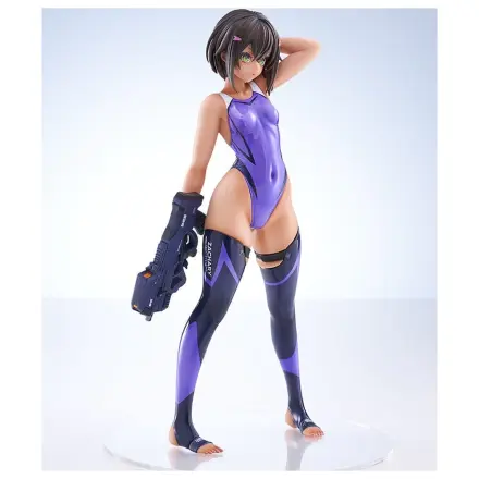 Arms Note PVC Figure 1/7 Buchou-chan of the Swimming Club Purple Swimsuit Ver. 22 cm product photo