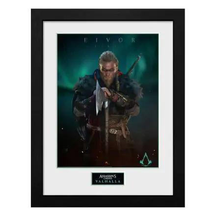 Assassins Creed Valhalla Collector Print Framed Poster Eivor product photo