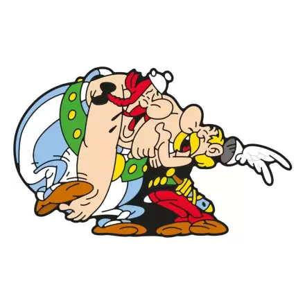 Asterix Fridge Magnet Asterix & Obelix Laughing 6 cm termékfotója
