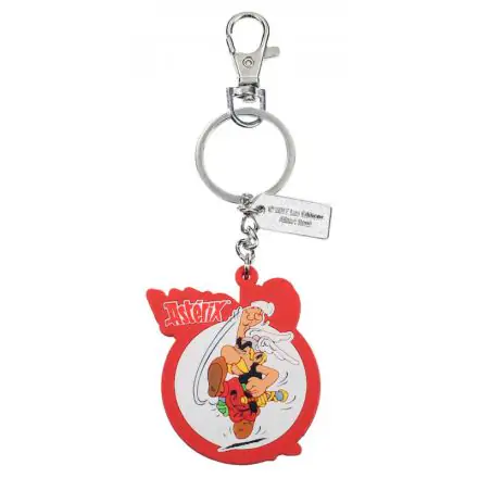 Asterix reversible rubber keychain product photo