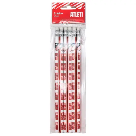 Atletico de Madrid pack 6 pencils product photo