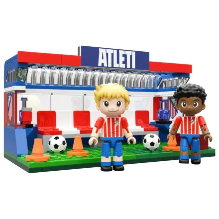 Atletico de Madrid bench set with figures 184pcs product photo