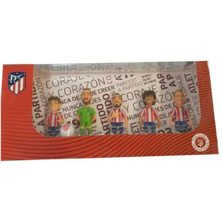 Atletico de Madrid Minix pack 5 figures 7cm product photo