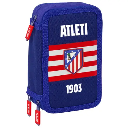 Atletico de Madrid triple pencil case 37pcs product photo