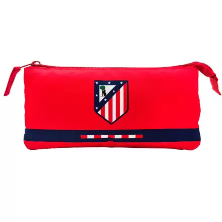 Atletico de Madrid triple pencil case product photo