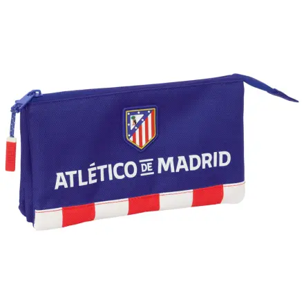 Atletico de Madrid triple pencil case product photo