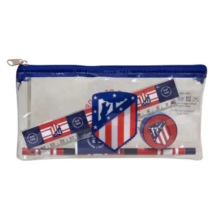 Atletico Madrid pencil case + stationery set product photo