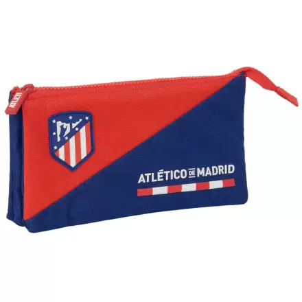 Atletico de Madrid triple pencil case product photo
