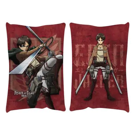 Attack on Titan Pillow Eren Jaeger 50 x 35 cm termékfotója