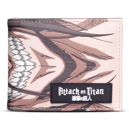 Attack on Titan Bifold Wallet Eren Jaeger Titan product photo