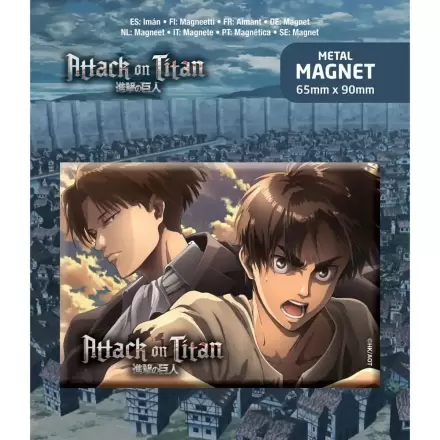 Attack on Titan Fridge Magnet Eren & Levi termékfotója