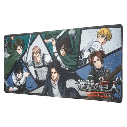Attack on Titan gaming desk mat product photo