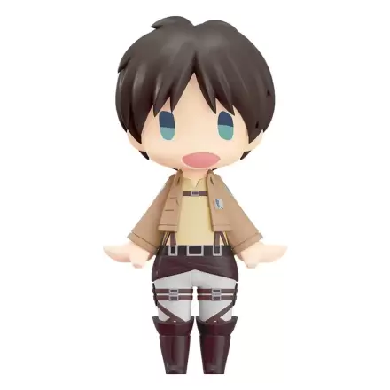 Attack on Titan HELLO! GOOD SMILE Action Figure Eren Yeager 10 cm termékfotója