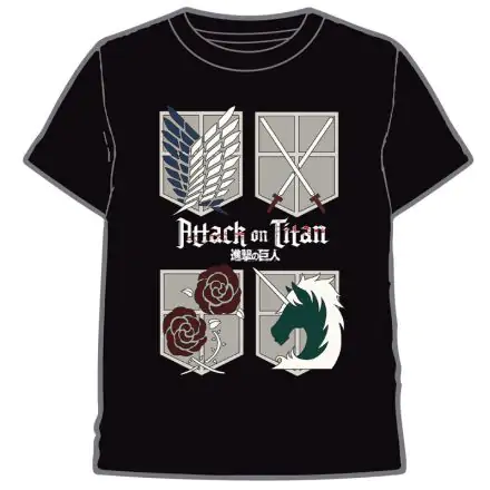 Attack on Titan Logos t-shirt termékfotója