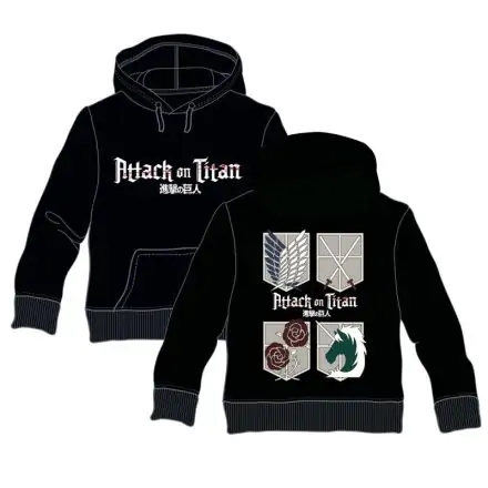 Attack on Titan Logos hoodie product photo
