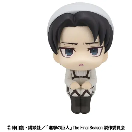 Attack on Titan Look Up PVC Statue Levi Cleaning up Ver. 11 cm     product photo
