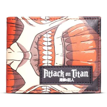 Attack on Titan Bifold Wallet Graphic Patch termékfotója