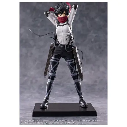 Attack on Titan: The Final Season Oshi Works PVC Figure Mikasa Ackerman The Final Season Ver. 25 cm product photo