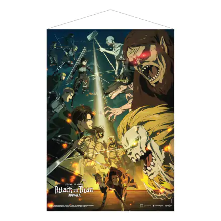 Attack on Titan: The Final Season Wallscroll Paradis Island Vs Marley 50 x 70 cm product photo