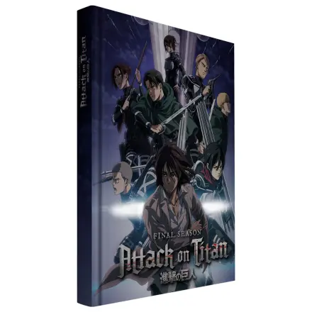 Attack on Titans Notebook with light product photo