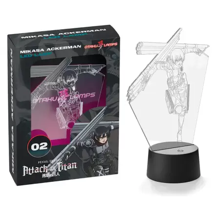 Attack on Titans Mikasa Final Season led lamp 20cm termékfotója