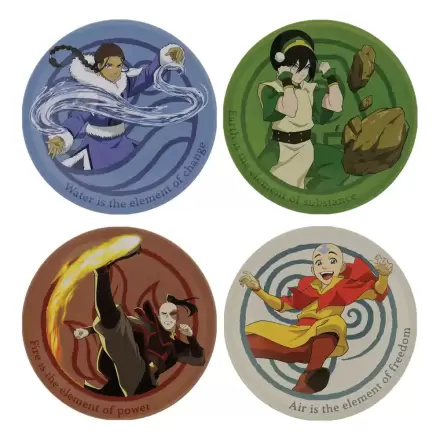 Avatar The Last Airbender Coaster 4-Pack termékfotója