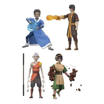 Avatar: The Last Airbender BST AXN Action Figure 4-Pack Powers 13 cm product photo