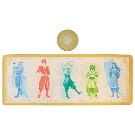 Avatar: The Last Airbender Desk Pad & Coaster Set Elements product photo