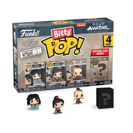 Avatar The Last Airbender Bitty Funko POP! Vinyl Figure 4-Pack Azula 2,5 cm termékfotója