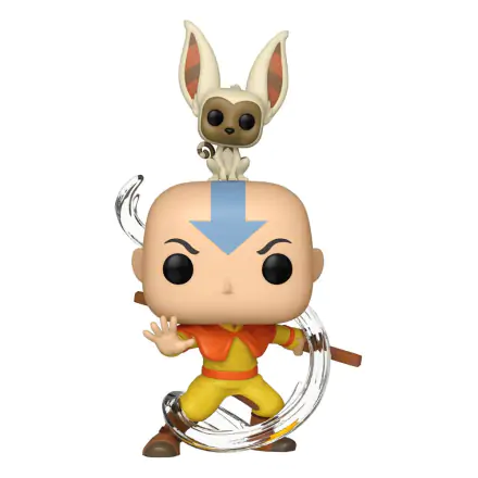 Avatar The Last Airbender POP! Animation Vinyl Figure Aang w/ Momo 9 cm termékfotója