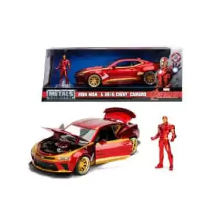 Avengers Diecast Model 1/24 2016 Chevy Camaro SS Iron Man termékfotója