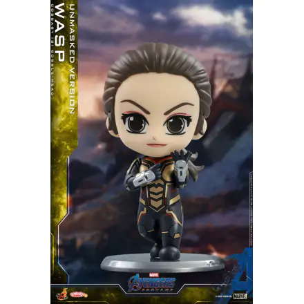 Avengers: Endgame Cosbaby (S) Mini Figure The Wasp (Unmasked Version) 10 cm termékfotója