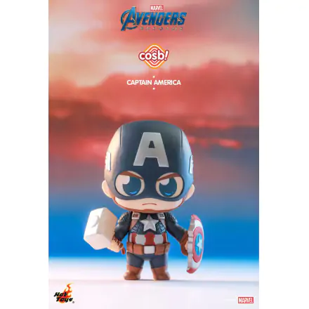 Avengers: Endgame Cosbi Mini Figure Captain America 8 cm termékfotója